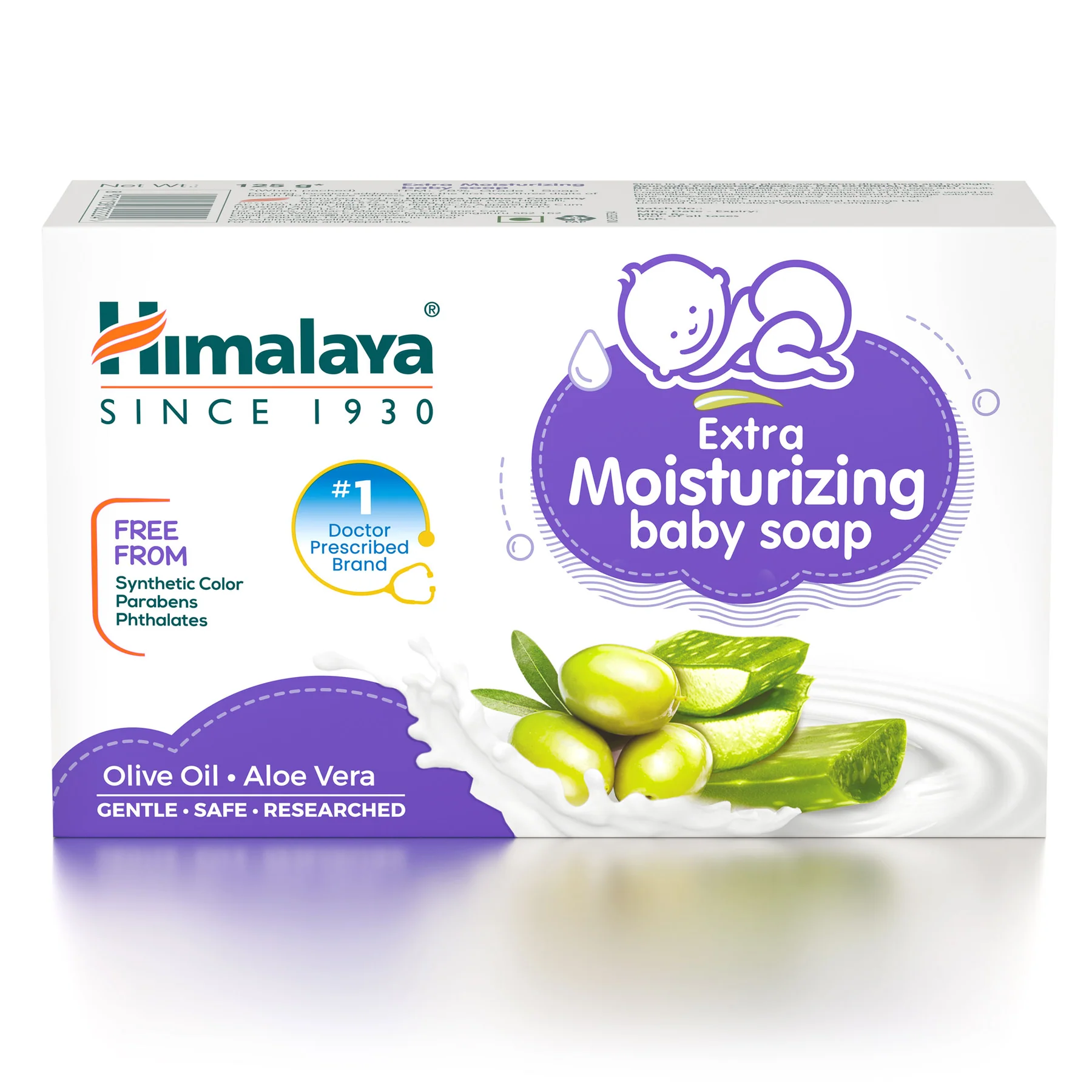 HIMALAYA BABY SOAP MOISTURIZING 125GM