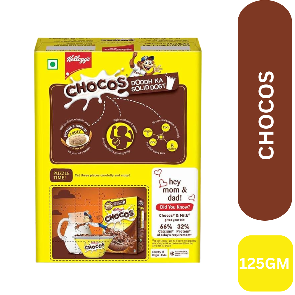 KELLOGGS CHOCOS 125GM