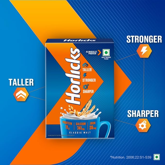 HORLICKS Classic Malt 500gm Refill