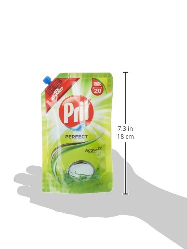 PRIL DISHWASH GEL LIME 120ML POUCH